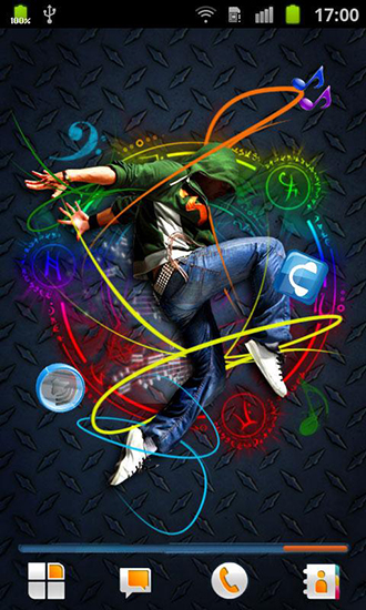 Download livewallpaper Dance for Android.