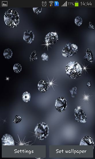 Download Diamonds free livewallpaper for Android 4.3 phone and tablet.