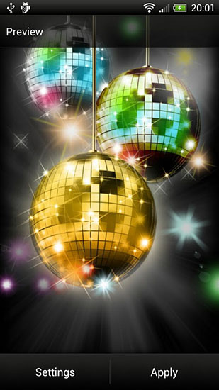 Download Disco Ball free Interactive livewallpaper for Android phone and tablet.