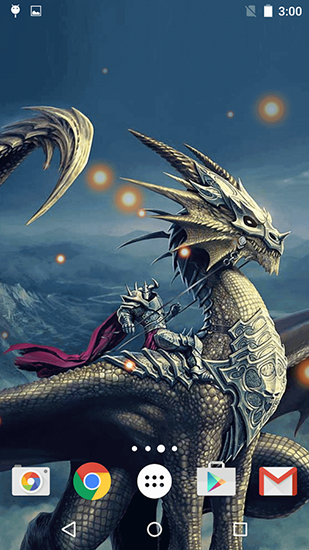 Download Dragons free livewallpaper for Android 4.4.2 phone and tablet.