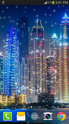 Dubai night by live wallpaper HongKong apk - free download.