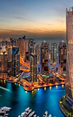 Download livewallpaper Dubai for Android.