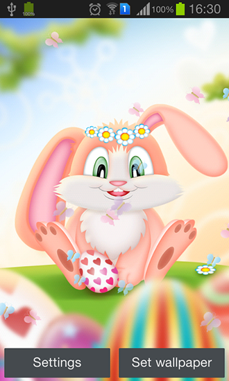 Download livewallpaper Easter by My cute apps for Android.