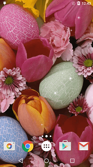 Download Easter eggs free livewallpaper for Android 4.4.4 phone and tablet.