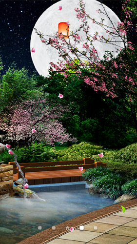 Eastern garden by Amax LWPS apk - free download.