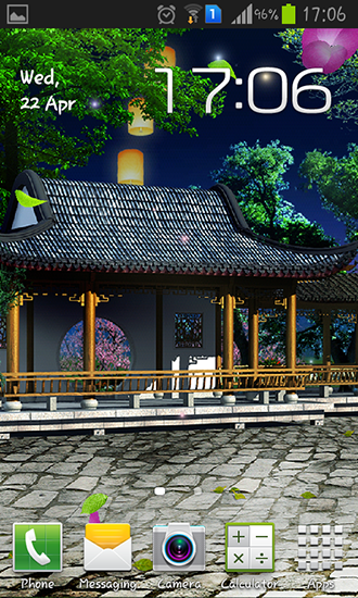 Download Eastern garden free Interactive livewallpaper for Android phone and tablet.