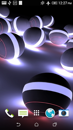 Download Fantastic balls free livewallpaper for Android 4.3.1 phone and tablet.
