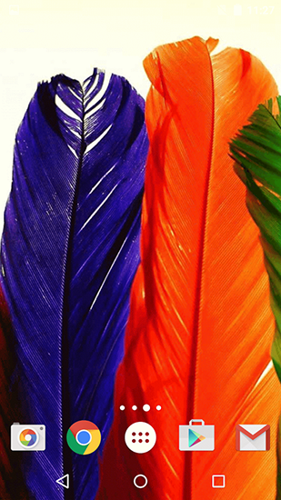 Download Feathers free livewallpaper for Android 4.4.2 phone and tablet.
