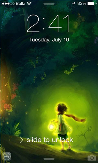 Download livewallpaper Firefly for Android.