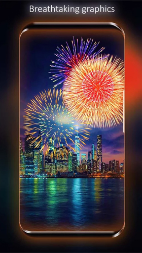 Fireworks by Live Wallpapers HD apk - free download.