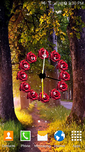 Flowers clock apk - free download.