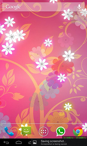 Download livewallpaper Flowers by Dutadev for Android.