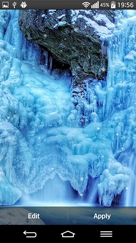 Frozen waterfall apk - free download.