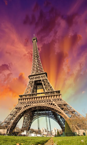 Download livewallpaper Sunny Paris for Android.