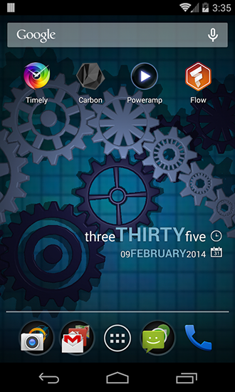 Download Gears 3D free livewallpaper for Android 1 phone and tablet.