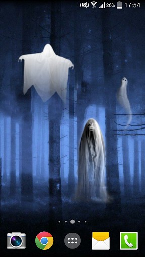 Download livewallpaper Ghost touch for Android.