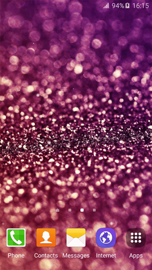 Download livewallpaper Glitters for Android.