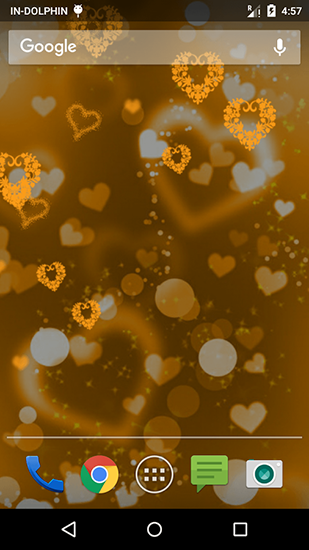 Download Glow heart free Vector livewallpaper for Android phone and tablet.