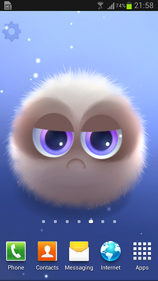 Download livewallpaper Grumpy Boo for Android.