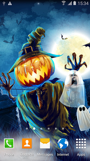Download livewallpaper Halloween by Amax lwps for Android.