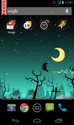 Download livewallpaper Halloween by Aqreadd Studios for Android.