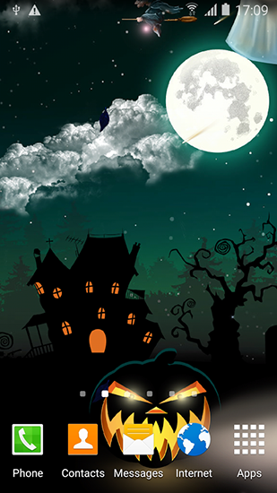 Download Halloween by Blackbird wallpapers free Vector livewallpaper for Android phone and tablet.