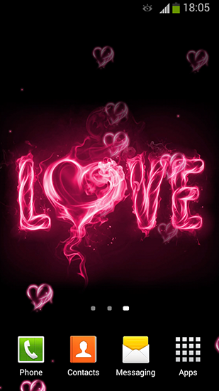 Download livewallpaper I love you by Lux live wallpapers for Android.