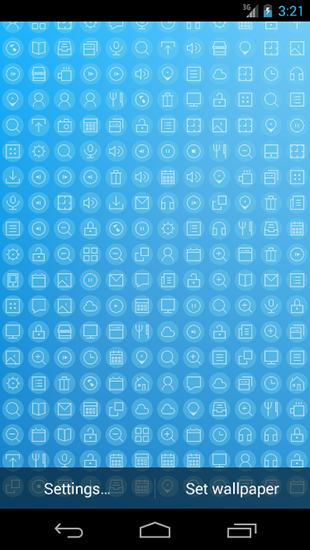 Download Iconography free Logotypes livewallpaper for Android phone and tablet.