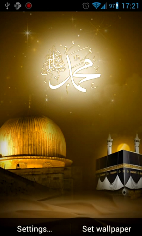 Download Isra and Miraj free livewallpaper for Android 4.0.2 phone and tablet.