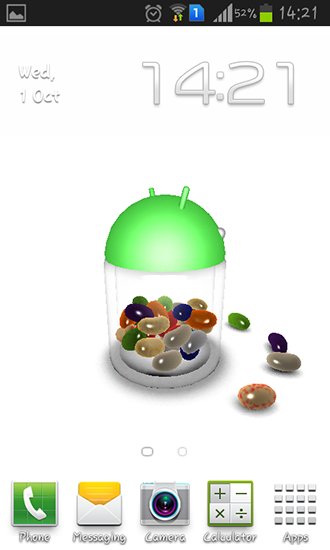 Download Jelly bean 3D free Hitech livewallpaper for Android phone and tablet.
