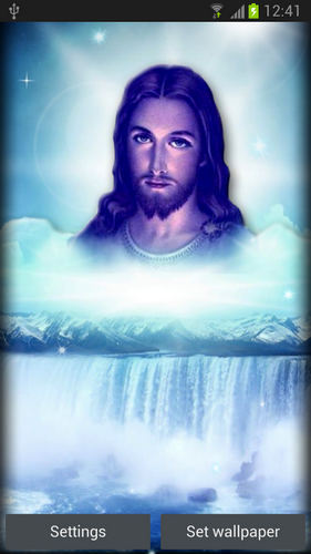 Download Jesus by Live Wallpaper HD 3D free livewallpaper for Android 4.0.2 phone and tablet.