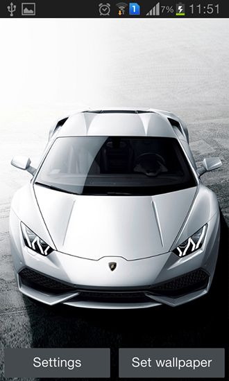Download Lamborghini free livewallpaper for Android 4.4.4 phone and tablet.