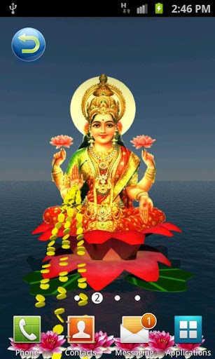 Download Laxmi Pooja 3D free livewallpaper for Android 4.2.1 phone and tablet.