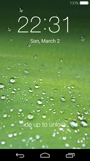 Download livewallpaper Lock screen for Android.