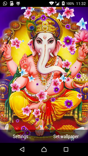 Download Lord Ganesha HD free People livewallpaper for Android phone and tablet.