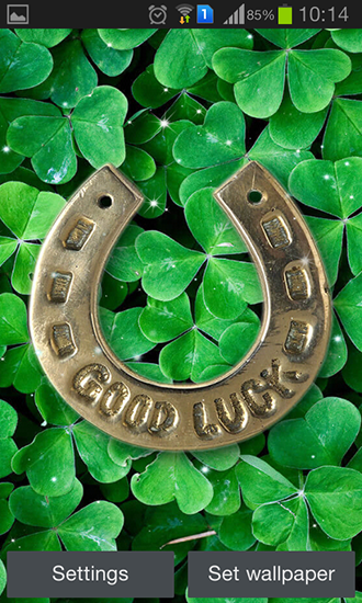 Download livewallpaper Lucky charms for Android.