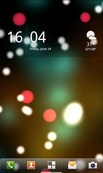 Download livewallpaper Luma for Android.
