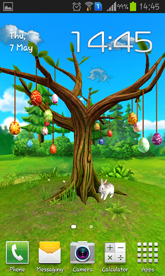 Download livewallpaper Magical tree for Android.