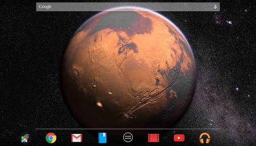 Download livewallpaper Mars for Android.