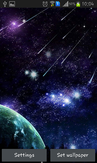 Download Meteor free Space livewallpaper for Android phone and tablet.