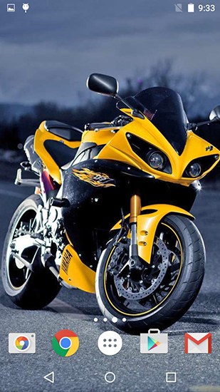 Download livewallpaper Motorcycles for Android.