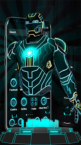 Neon hero 3D apk - free download.
