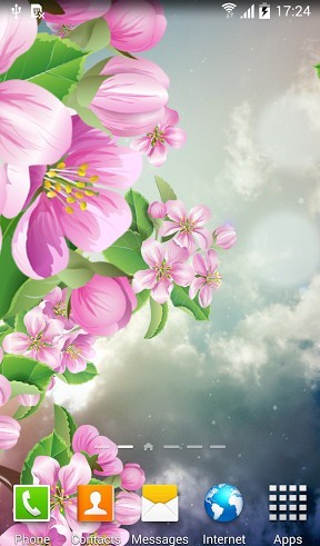 Download Night sakura free livewallpaper for Android 5.0 phone and tablet.