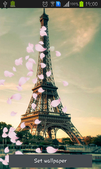 Download Pairs: Eiffel tower free Landscape livewallpaper for Android phone and tablet.
