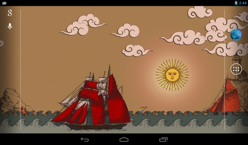 Download Paper sea free livewallpaper for Android 4.4.2 phone and tablet.