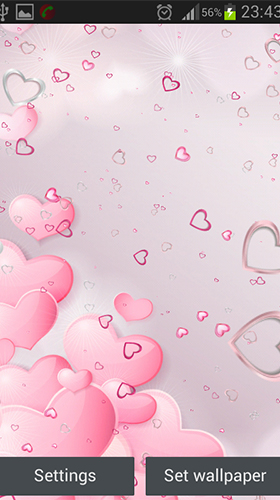 Pink hearts apk - free download.