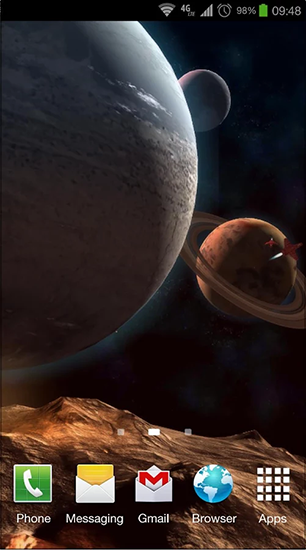 Download Planetscape 3D free Space livewallpaper for Android phone and tablet.