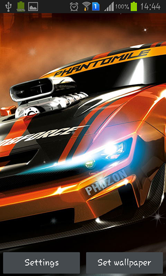 Download Racing cars free livewallpaper for Android 5.0 phone and tablet.