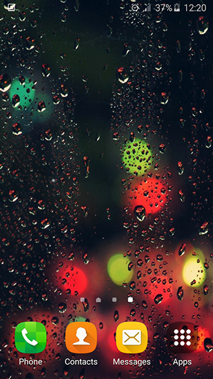 Download livewallpaper Rain by My live wallpaper for Android.