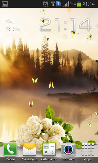 Download Rose: Summer morning free livewallpaper for Android 4.0.3 phone and tablet.